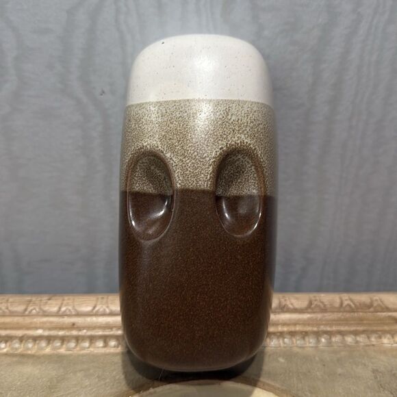 Vintage 70s Mikasa Studio Kiln Stoneware Butter Dish Potters Art Line Ben Seibel - Picture 6 of 14